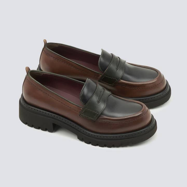 MOCASSIN - D563 MARRON pour la vente par Calpierre