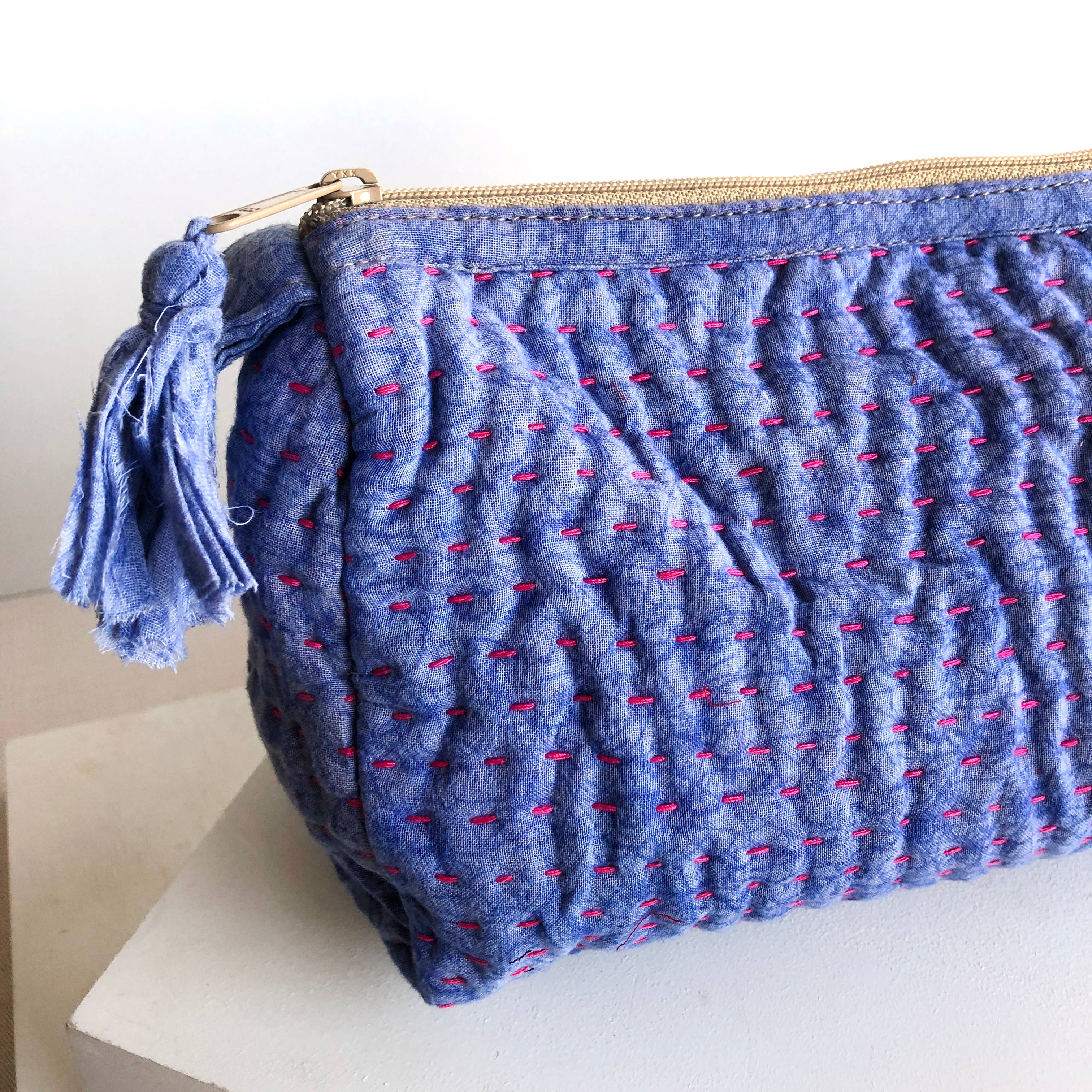 WorldFinds - Wholesale Pouch - Women's - Kantha Pouch3