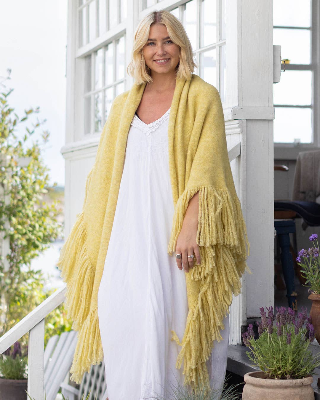 Merete Dèhn - Wholesale Wrap - Women's - Daisy Shawl - Alpaca & Merino Wool10