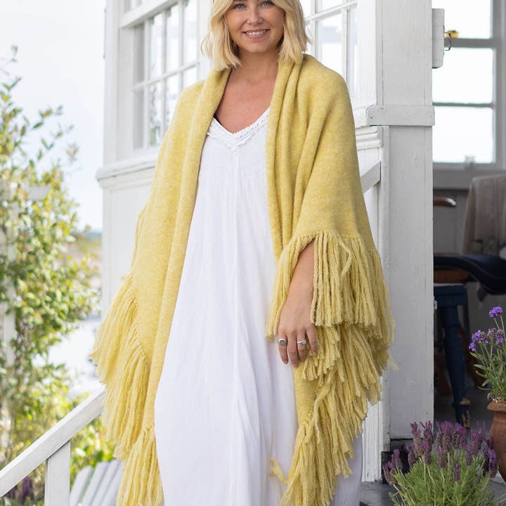 Merete Dèhn - Wholesale Wrap - Women's - Daisy Shawl - Alpaca & Merino Wool10