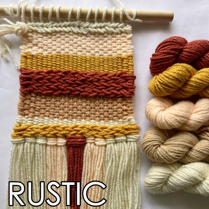 Black Sheep Goods - Wholesale DIY Craft Kit - DIY Tapestry Weaving Kit for Beginners - Yarn & Fiber Crafts