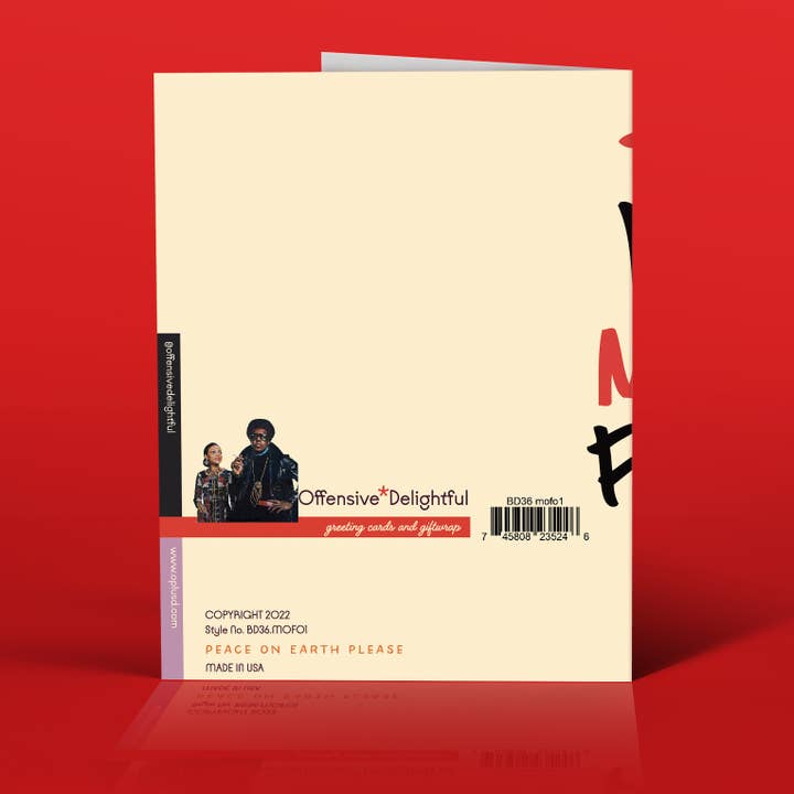 offensivedelightful - Wholesale Birthday Card - MOFO BIRTHDAY1