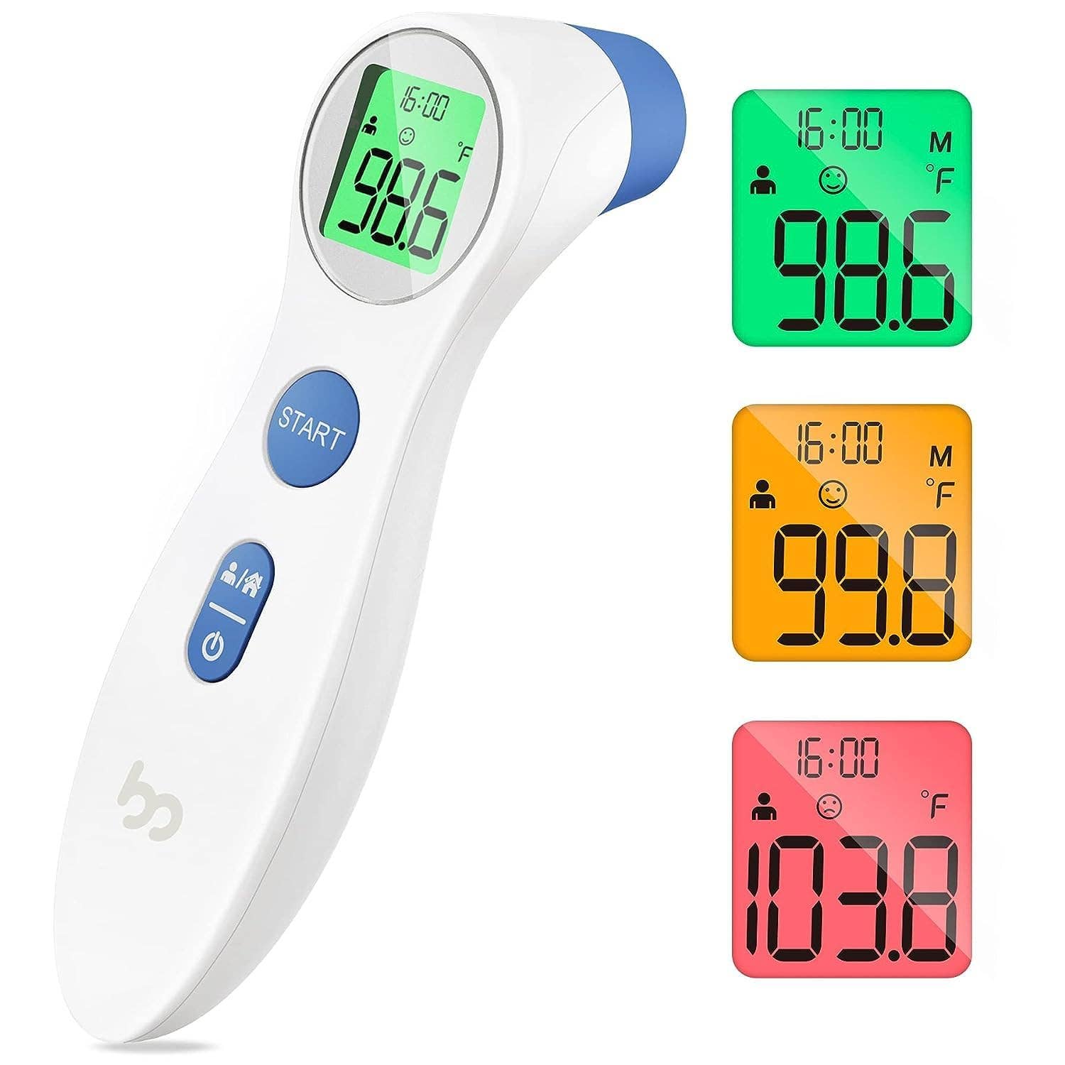 Trio Trading - Wholesale Thermometer - Non Contact Forehead Digital Thermometer Easy Use & Carry4