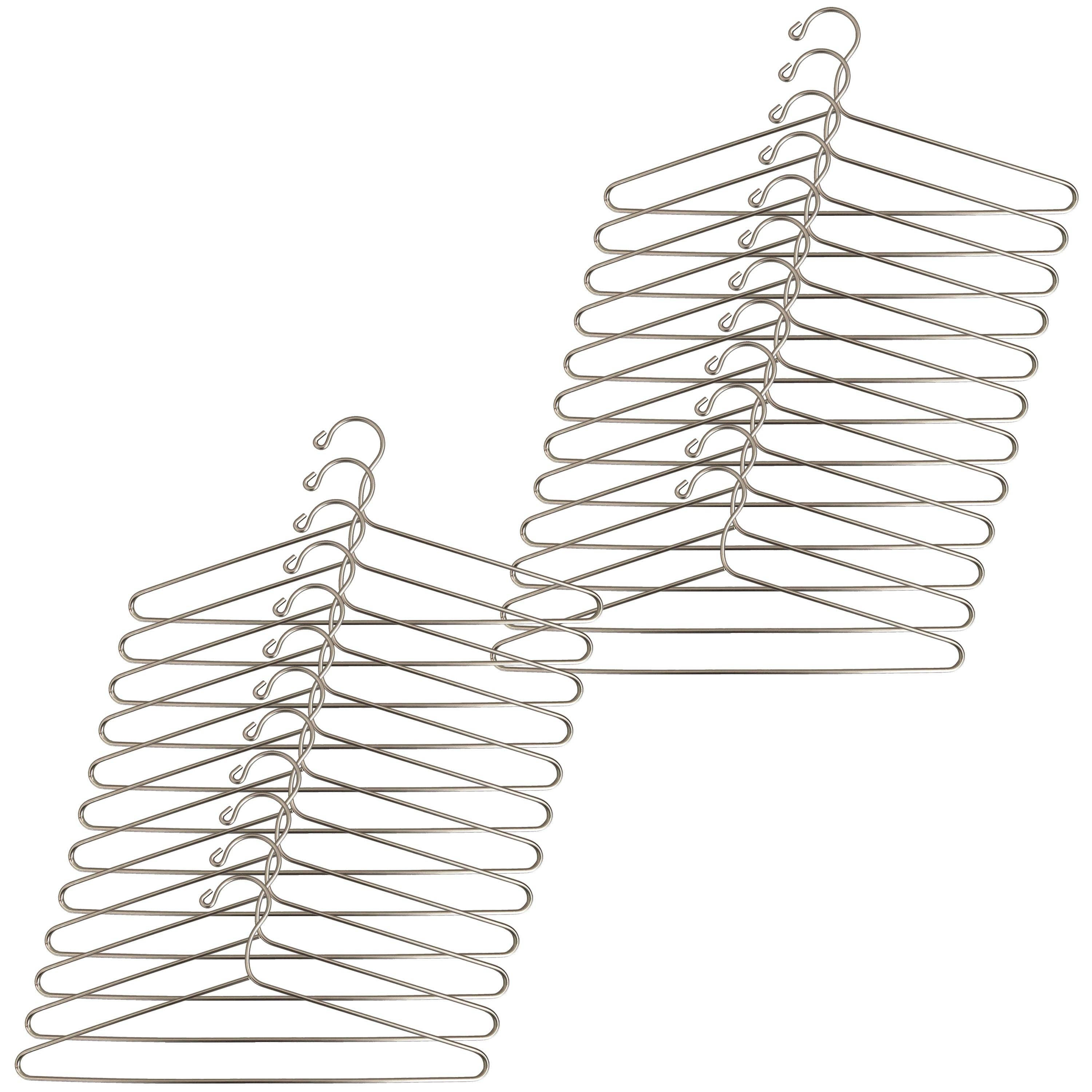 Ergodebrands - Wholesale Clothes Hangers - USTECH Elite Hotel Styled Steel Standard Shaped Hanger1