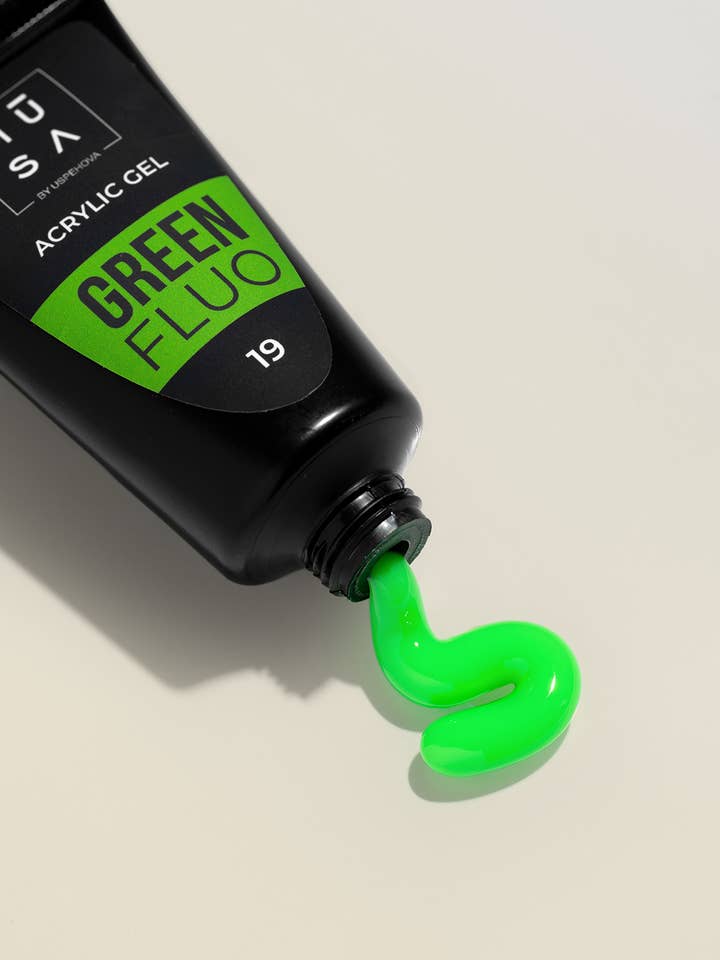 Acrylgel Groen Fluo 19 - 35 ml voor wholesale door MUSA