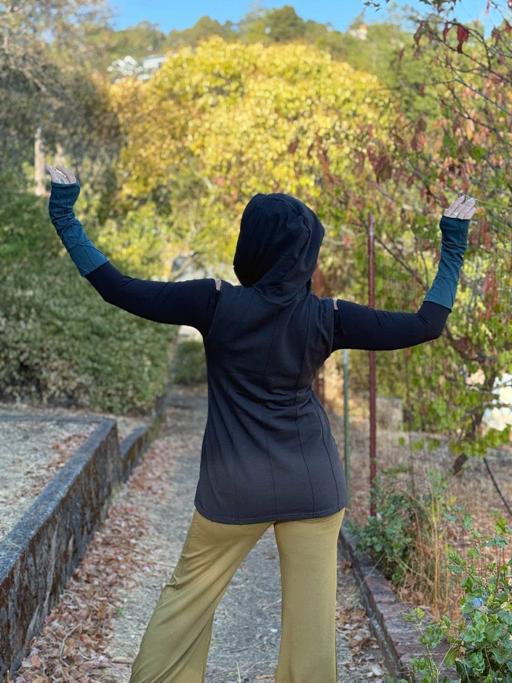 CARAUCCI - Wholesale Gloves - Women's - Bamboo Fleece Texture Fingerless Gloves6