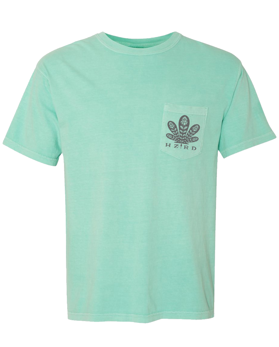 Half Hazard Press - Wholesale Screen Printed T-Shirt - Unisex - Mint Julep | F L W R0
