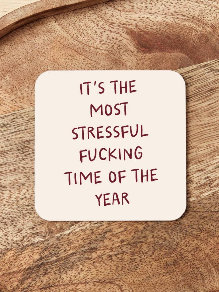 É A Época Mais Stressante Do Ano | Montanha-Russa de Natal por atacado de Wisdom and Wonder Designs