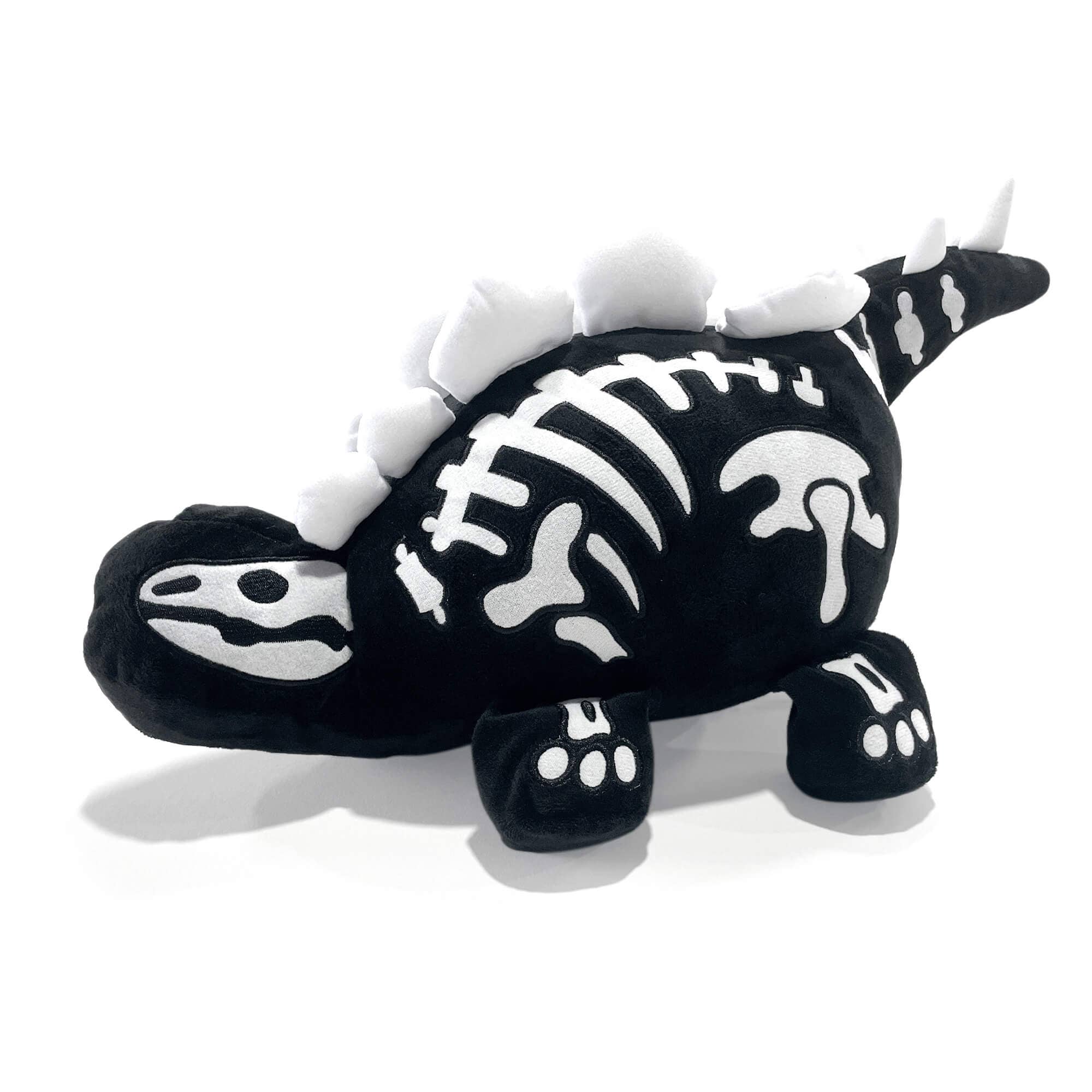 Womple Studios - Wholesale Stuffed/Plush Toy - Kids & Baby - DinoGlows MEGA Stegosaurus Reversible Fossil Plush Dinosaur1