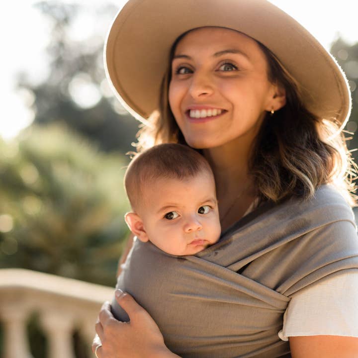 Boba Classic Baby Wrap Gray for wholesale by Boba