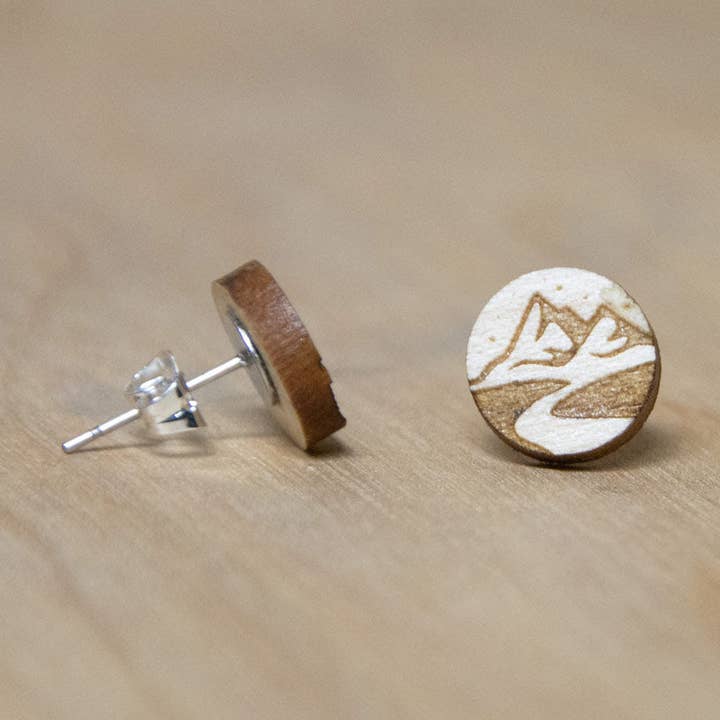 Wood Mountain Road Earrings for wholesale by Akinz