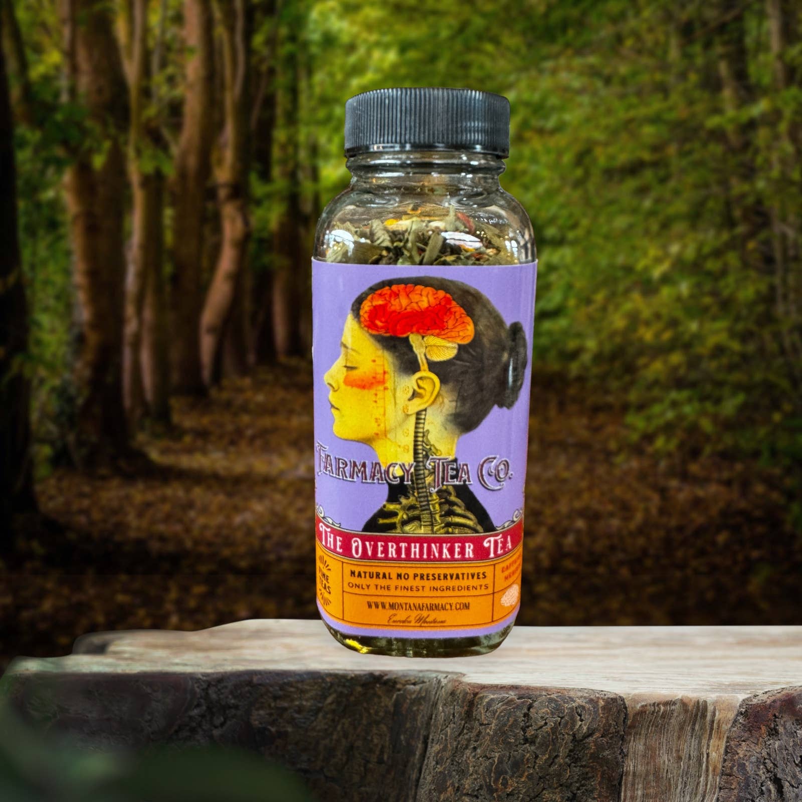 Montana Farmacy - Wholesale Loose Tea - Overthinker the Obsessive analysis tea Mental Wellness Quirk1