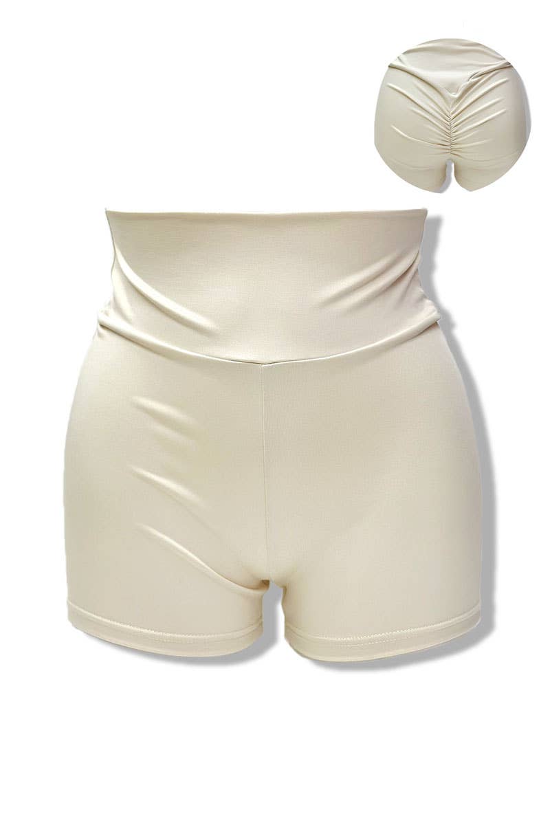 Belle Com'Elle - Wholesale Shorts - Women's - Curved Pushup Buttock Shorts/P390183