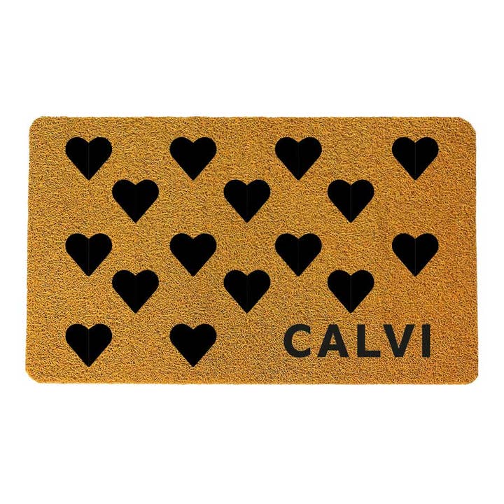 Calvi Full Heart dørmåtte - minimum 10 stk for engroshandel hos MY CITY MEMORY