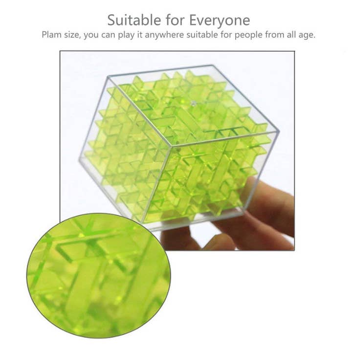 PR GROUPS LLC - Vente Puzzle – enfant - Jeu de cube casse-tête labyrinthique pour enfants3