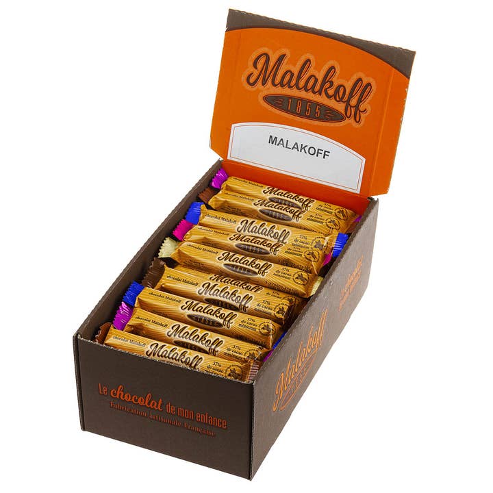 60 cioccolatini misti Malakoff 5 referenze 18,5 g. per la vendita all'ingrosso da parte di MALAKOFF1855