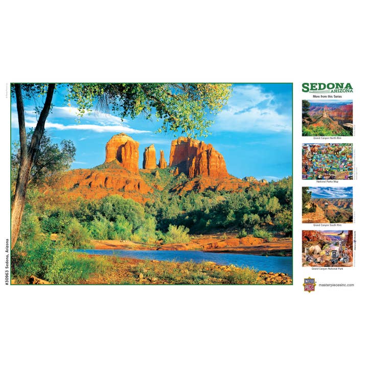 Masterpieces Puzzles - Wholesale Puzzle - Adult - Sedona, Arizona 500 Piece Puzzle