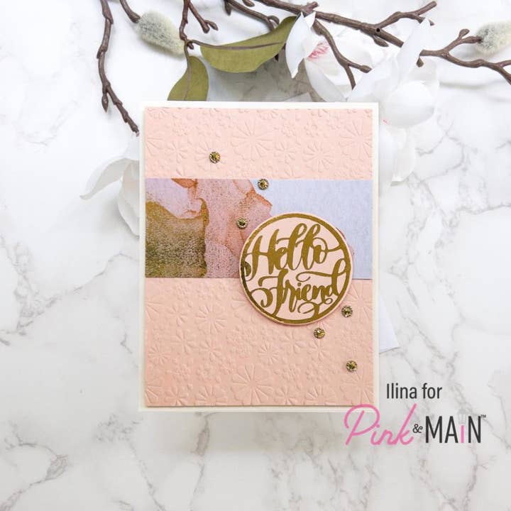 Pink and Main - Wholesale Craft supplies - Gold CheerFoil7