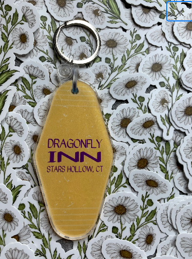 Denali & Co. - Wholesale Keychain - Women's - Dragonfly Inn Gilmore-Girls Inspired Keychain6