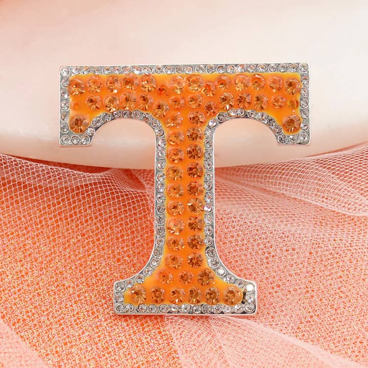 Seasons Jewelry - Wholesale Lapel Pin/Button - Tennessee Crystal Logo Pin0
