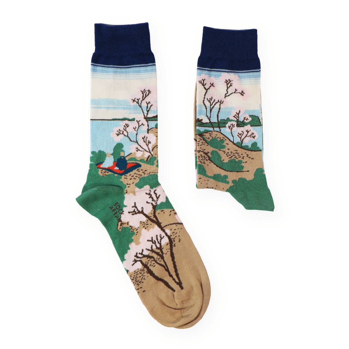 Sock Affairs - Wholesale Socks - Unisex - Hokusai, Mount Fuji Socks2