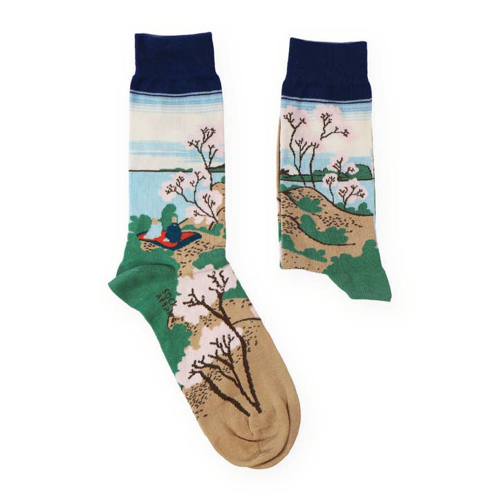 Sock Affairs - Wholesale Socks - Unisex - Hokusai, Mount Fuji Socks2