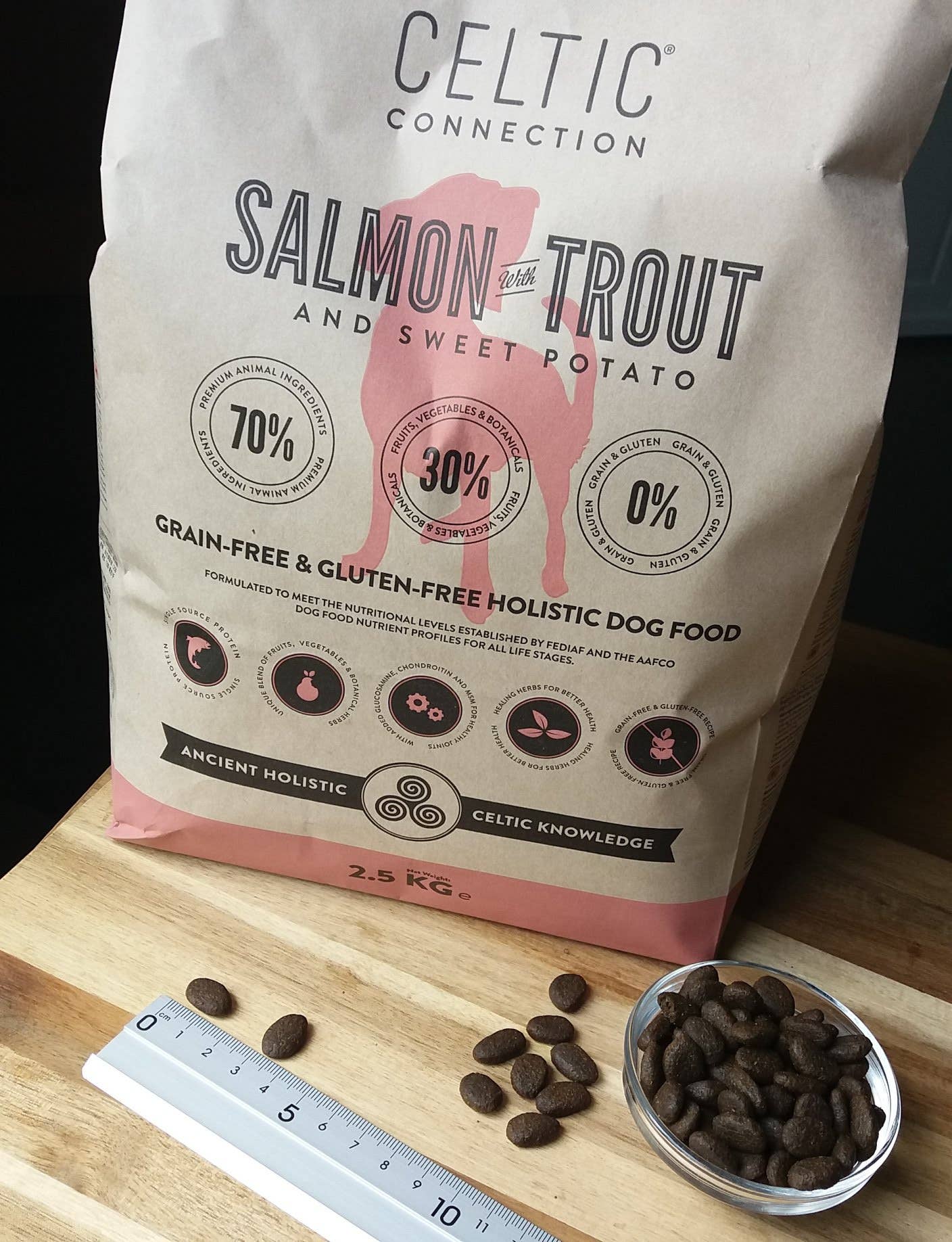 Celtic Connection Holistic Pet Food - Wholesale Pet Food - Dog - SALMON with TROUT & SWEET POTATO2