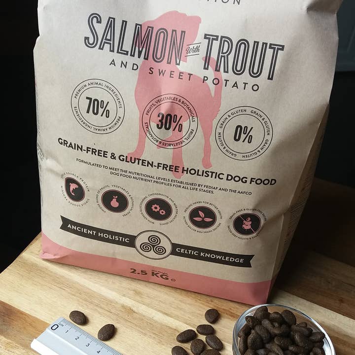 Celtic Connection Holistic Pet Food - Wholesale Pet Food - Dog - SALMON with TROUT & SWEET POTATO2
