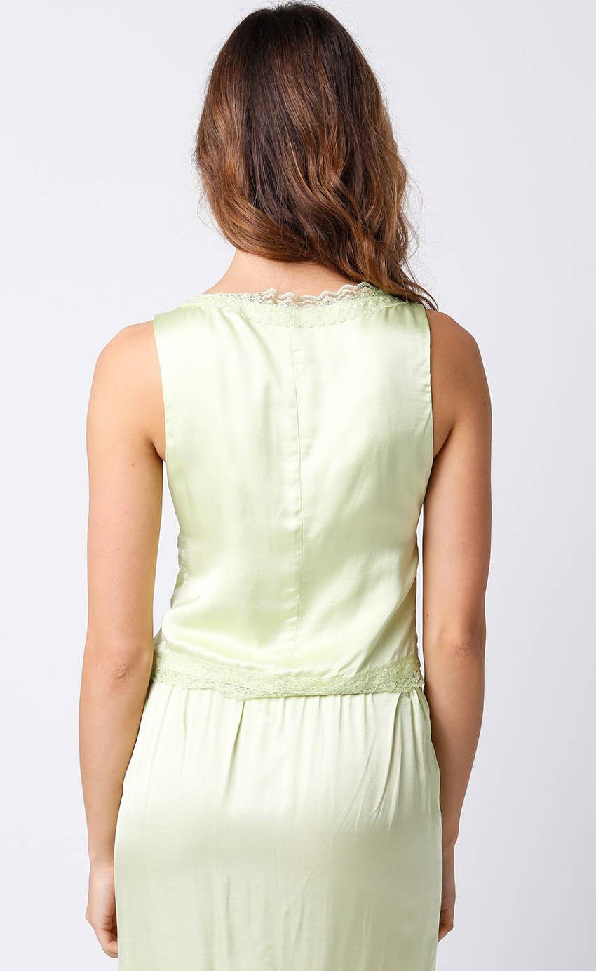 Olivaceous - Wholesale Blouse - Women's - Lyra Top1