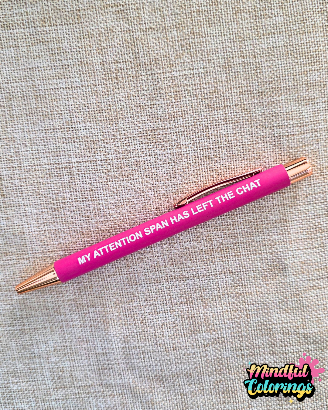 Mindful Colorings - Wholesale Pen - Novelty Pens1