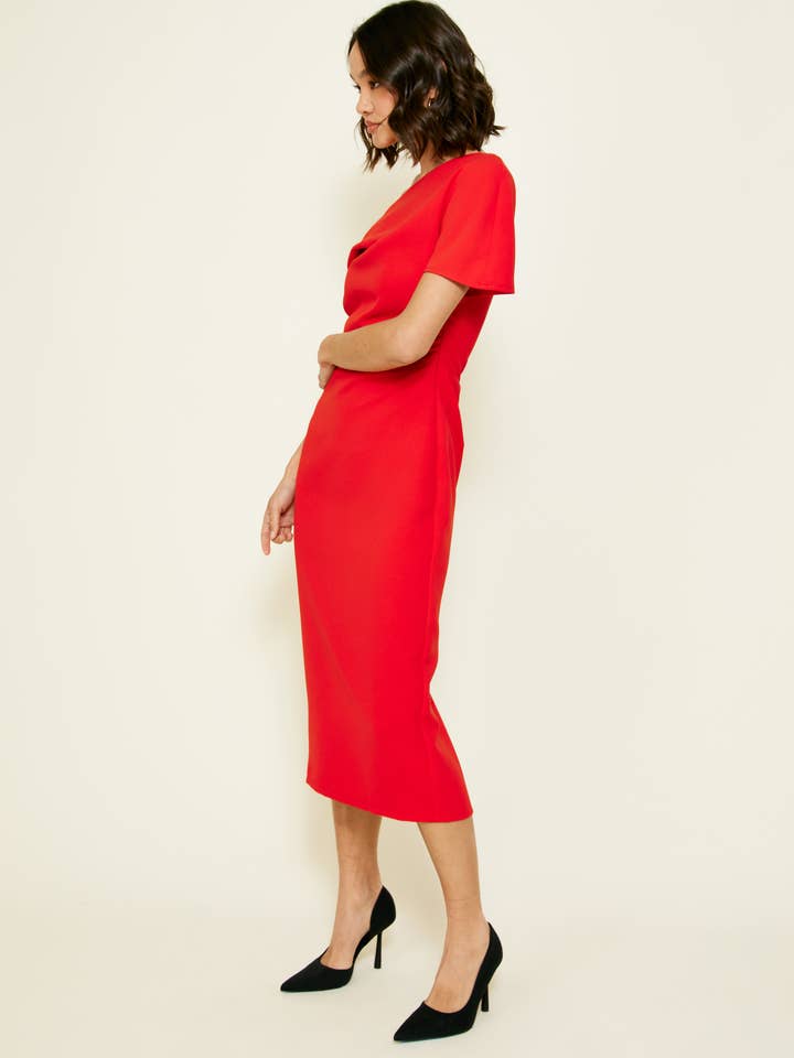 Scarlet PHILLIPA MIDI DRESS for wholesale on Faire