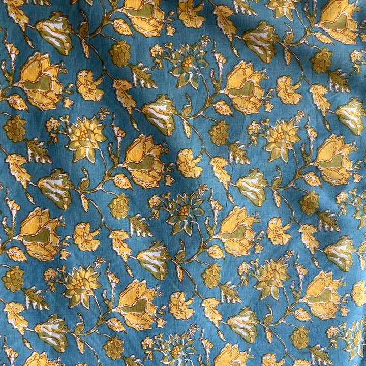 GYPSY STUDIO - Wholesale Fabric paint - Dresses Bags Cushions Curtain Cotton Hand Block Print Fabric1