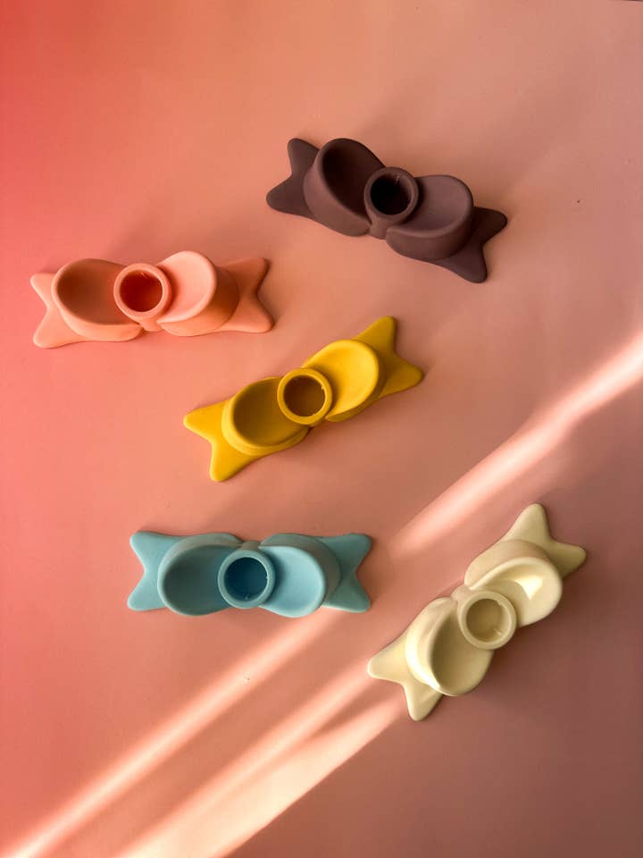 Kerzenhalter in Schleifenform | Frühlingsdeko | Neuheit für den Großhandel von Gokican