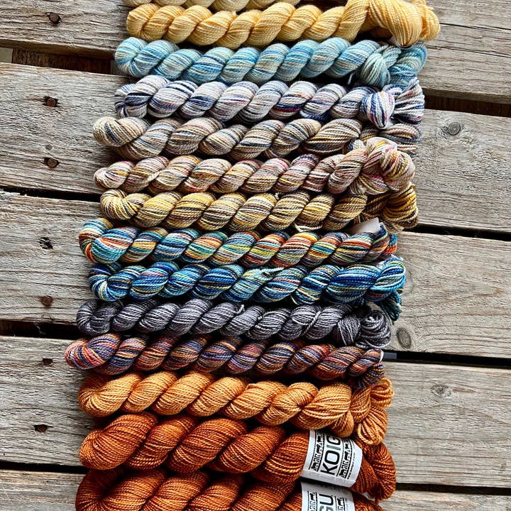 Koigu Wool Designs - Wholesale Knitting/Crochet Supplies - Astria Shawl Yarn Pack1