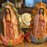 Mexican Sugar Skull - Wholesale Craft Supplies - Virgin of Guadalupe Mold - 6 molds