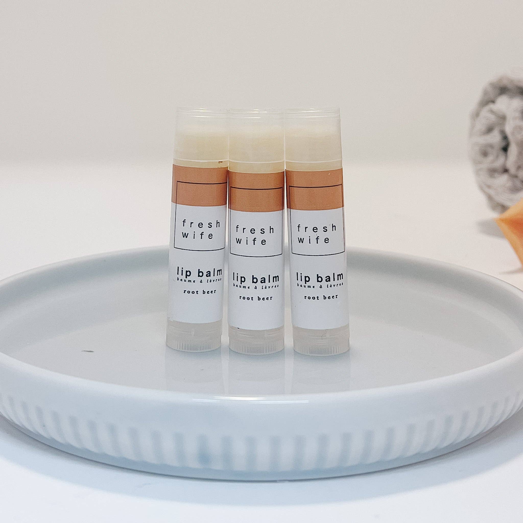 The Fresh Wife Soap Company - Wholesale Lip Balm - Root Beer Lip Balm0