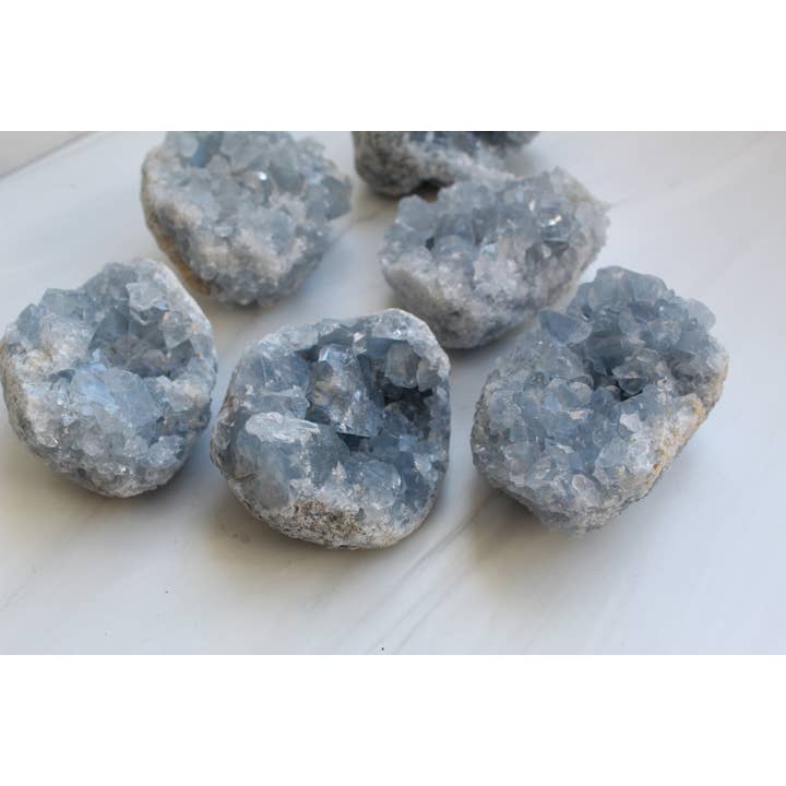 Panache - Wholesale Spiritual Stone/Crystal - Celestite geode cluster1