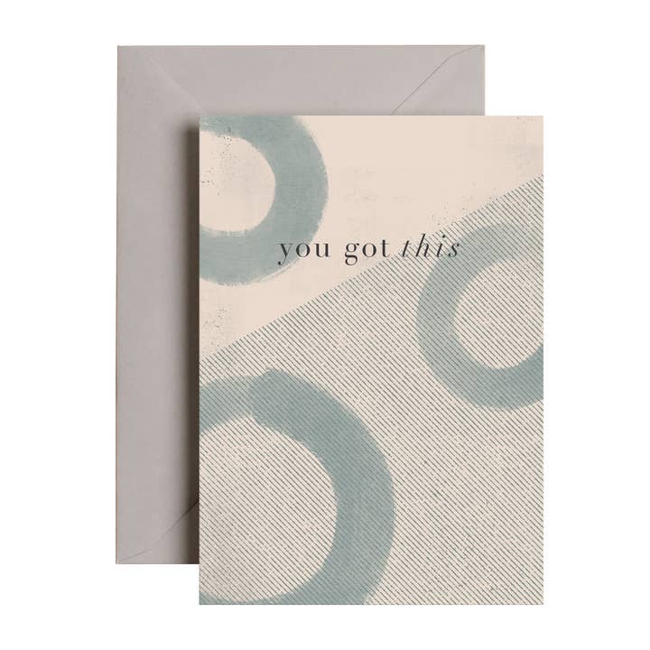 You Got This Card | Good Luck | Thinking Of You Card for wholesale by I am Roxanne