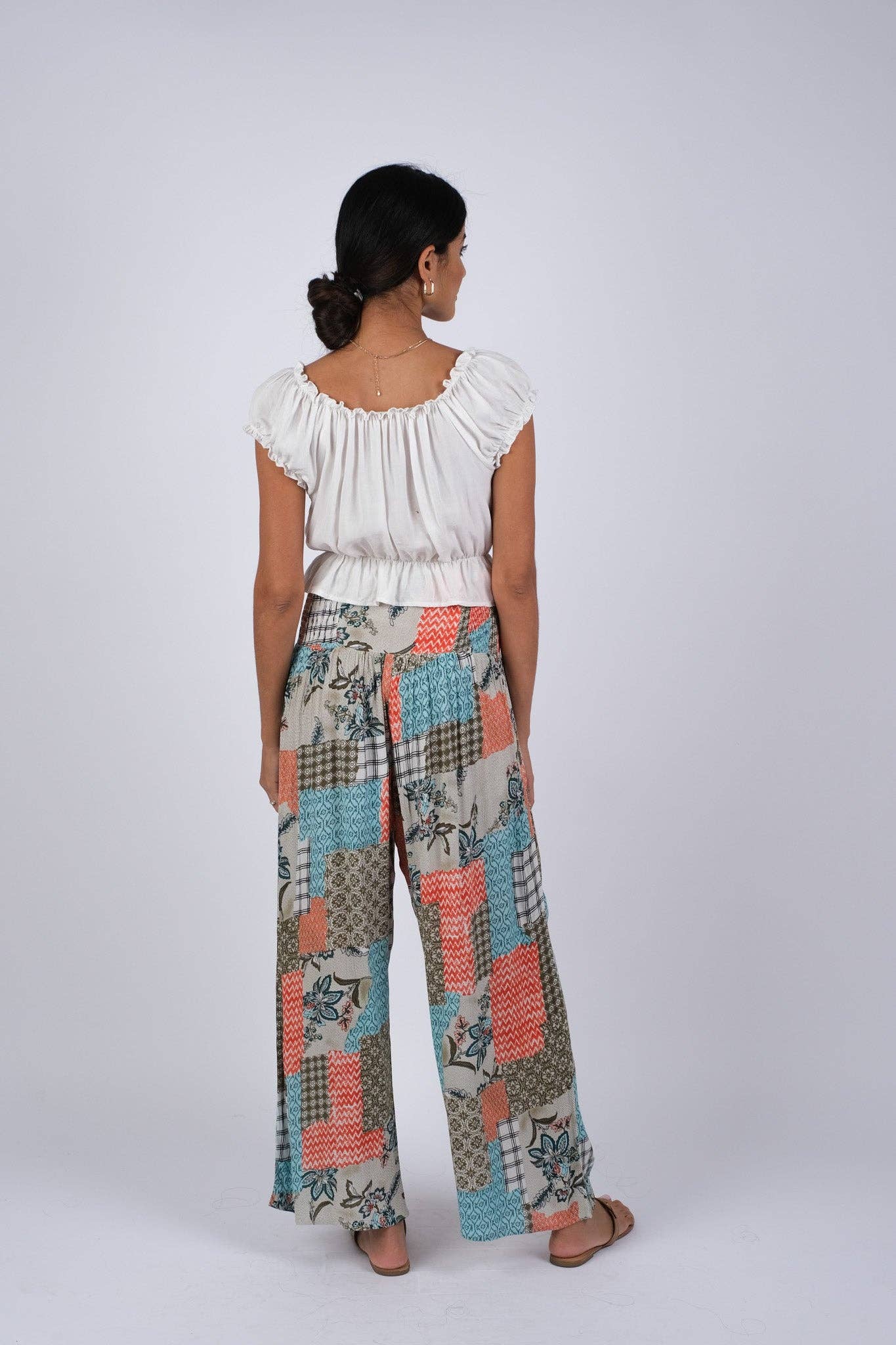 Sacred Threads - Wholesale Pants - Women's - Bohemian Blockprint Bliss Pants2