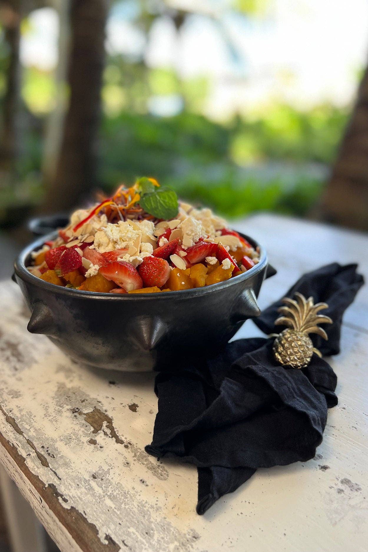 Bazar Bizar Living – Engroshandel Serveringsskål – Den brændte etniske skål3