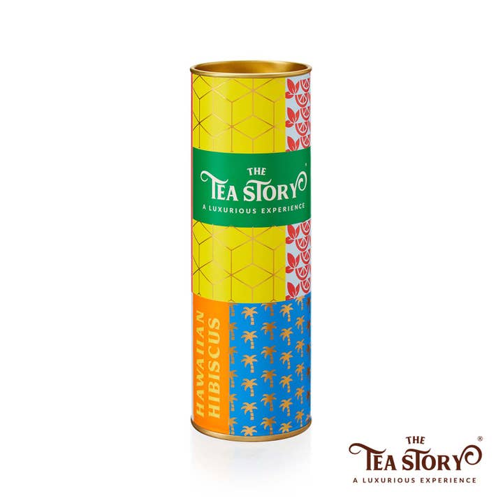 Hawaiian Hibiscus Tea Tube for wholesale by The Tea Story