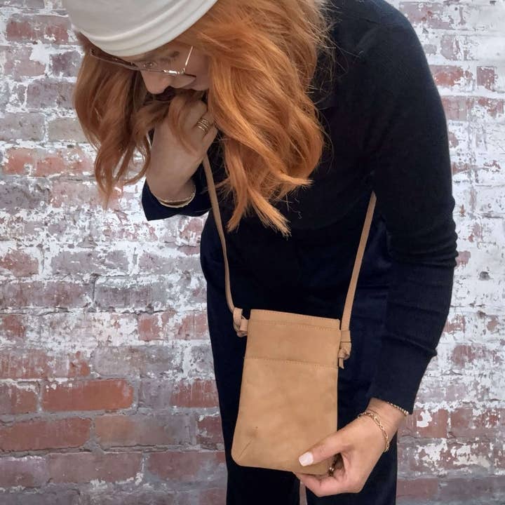 Passport Pouch | Leather Travel Bag for wholesale by JADE AND MAY