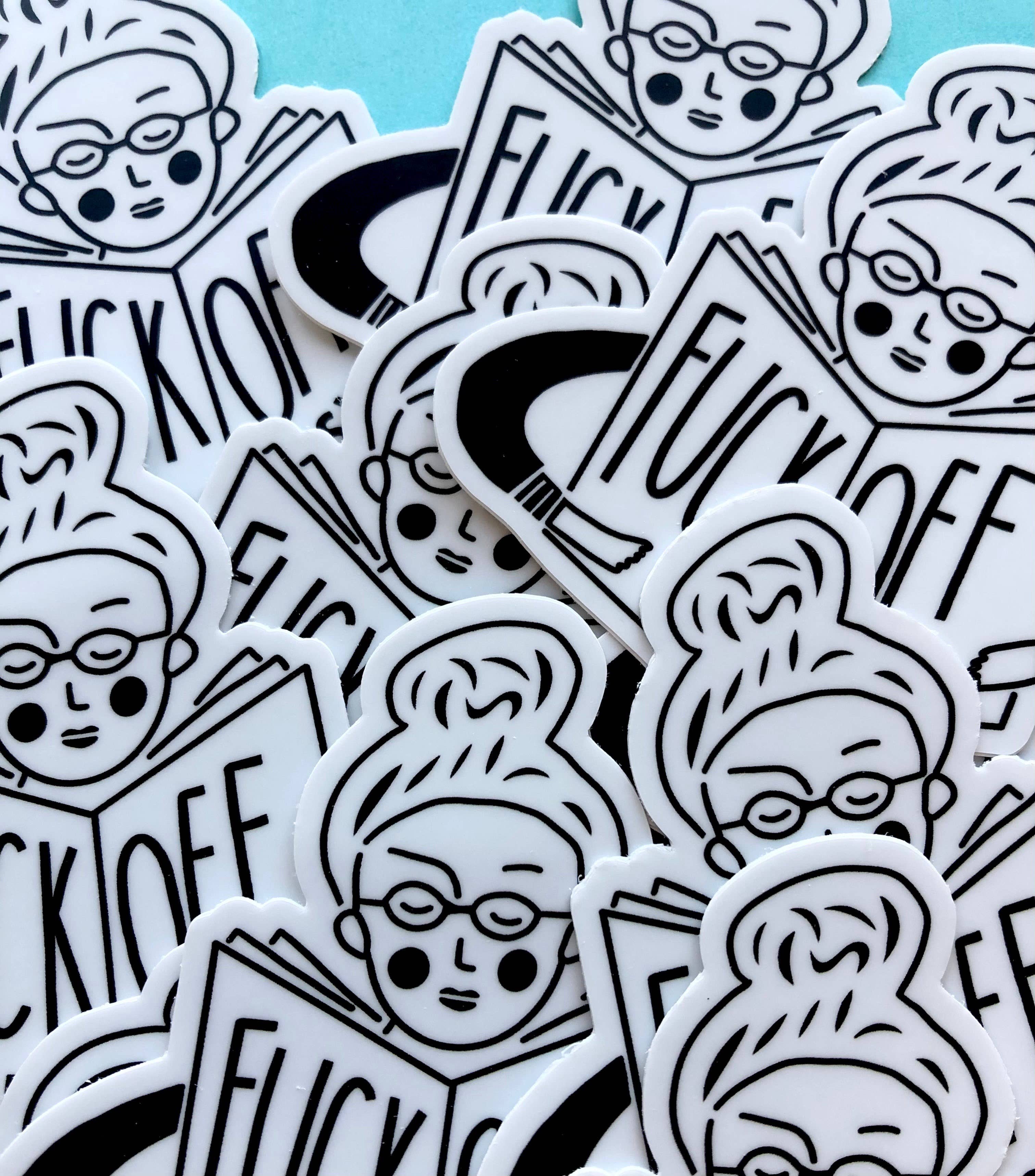Rare Press - Wholesale Sticker - Eff Off Vinyl Sticker2