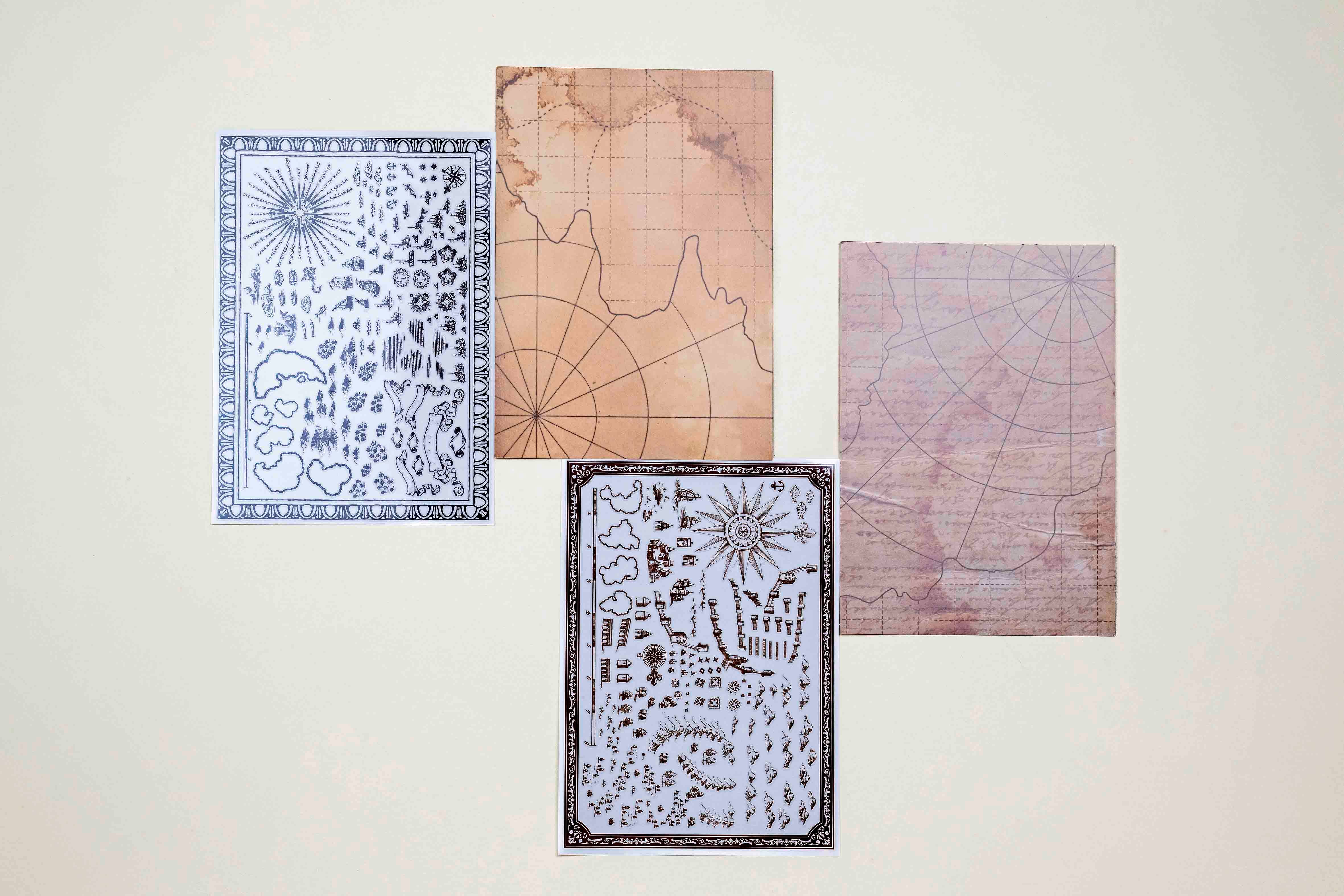 CoraCreaCrafts - Wholesale DIY Craft Kit - Make Your Own Map Pack1