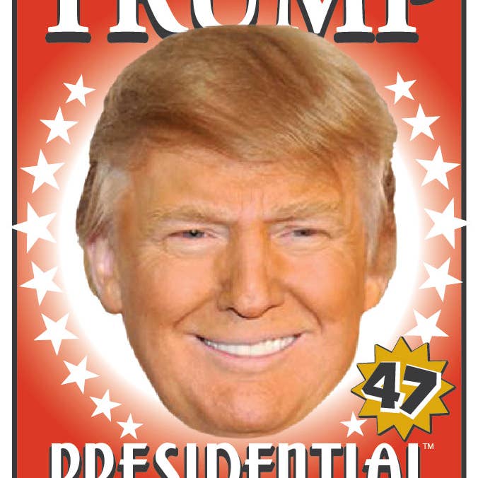 Midwest Novelty / Parody Productions - Venta al por mayor Baraja de cartas - Baraja de Cartas Presidenciales Trump #47