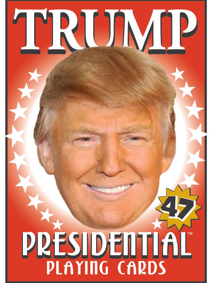 Trump #47 Presidential Deck Playing Cards for wholesale by Midwest Novelty / Parody Productions