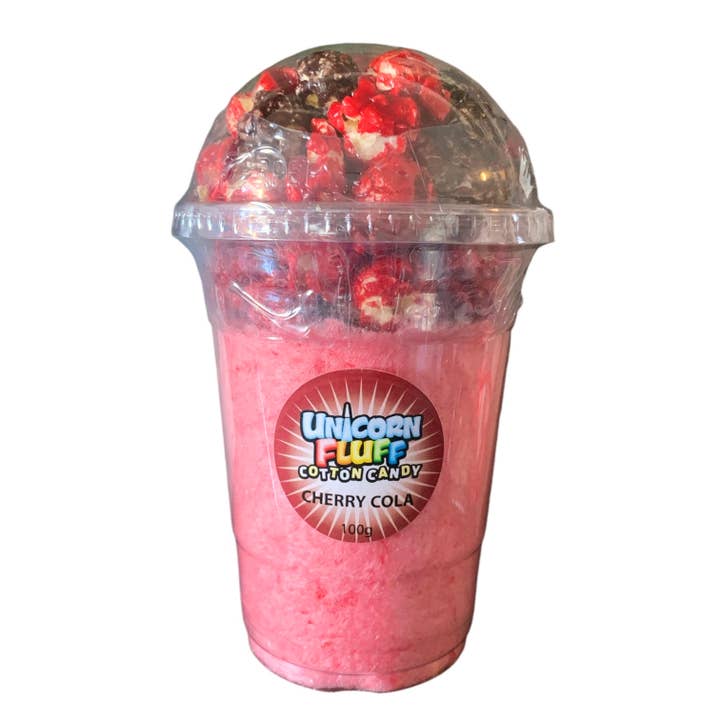 Chocolate Moose Fudge Factory - Wholesale Popcorn - Unicorn Fluff - CHERRY COLA