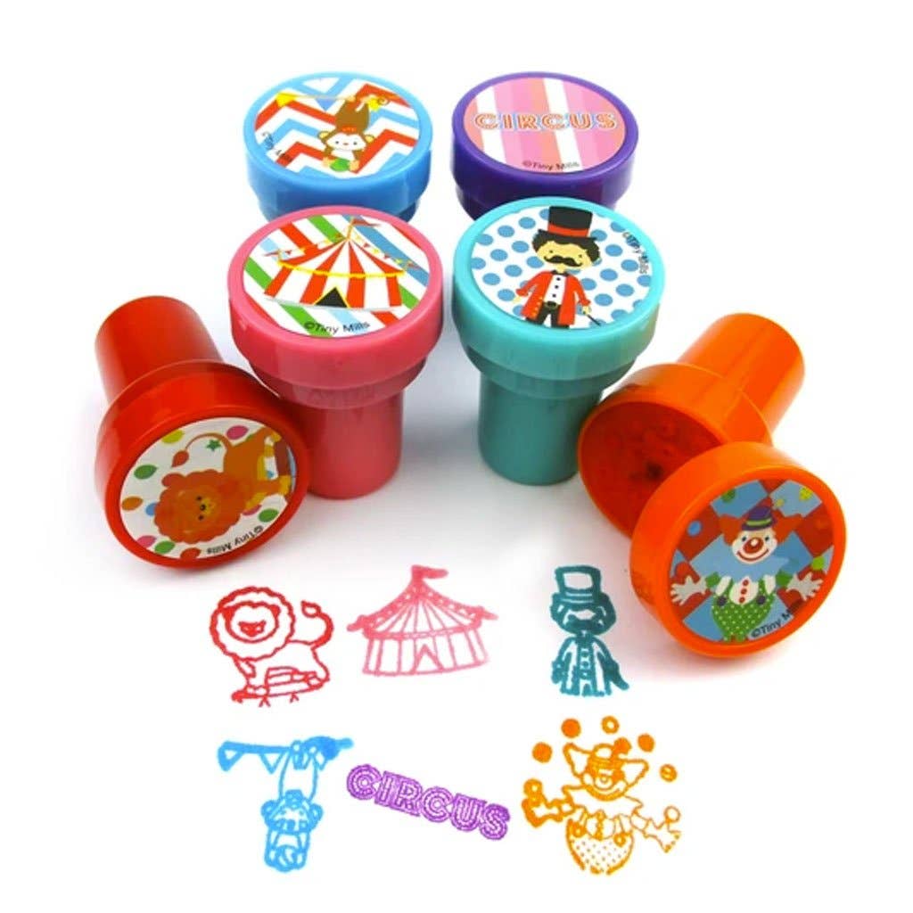 Tiny Mills – wholesale Rubber/decorative stamp – Kids & baby – Circus Carnival Stampers for Kids1