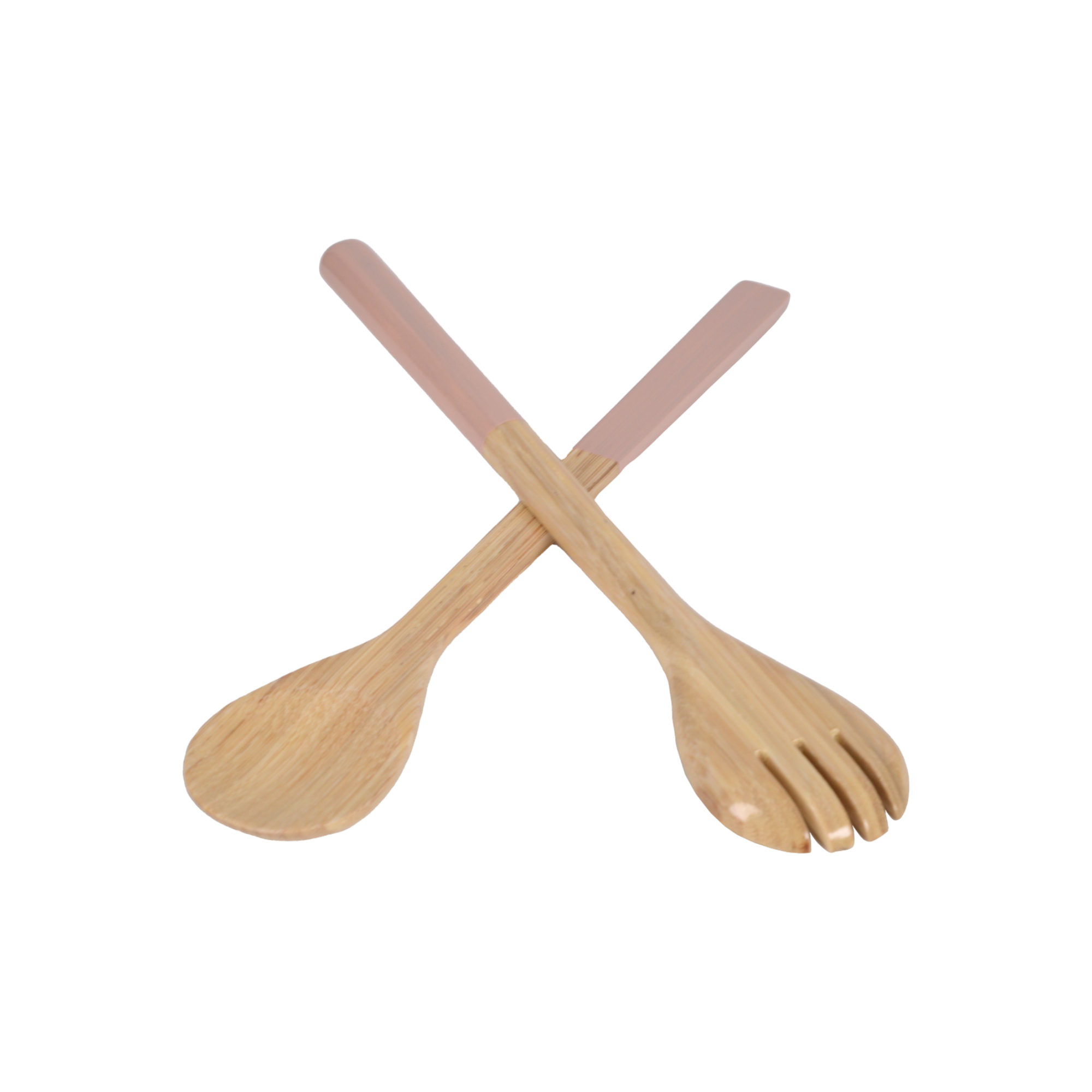 albert L. (punkt) Inc. - Wholesale Serving Utensil - Large Bamboo Server Set8