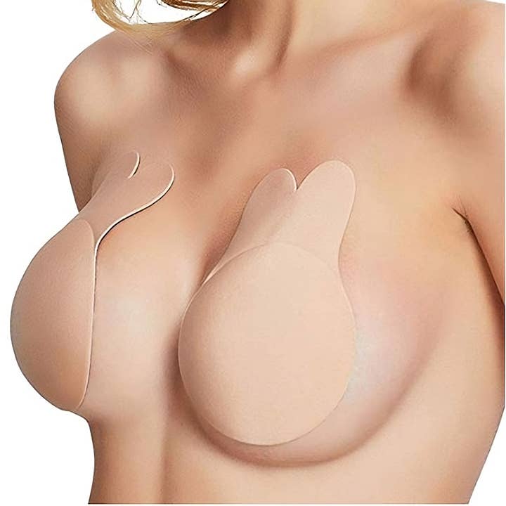 Medium Bunny Invisible Lift Up Silicone Adhesive Bra for wholesale by Diacly